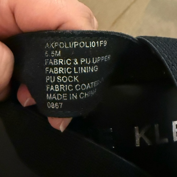 Anne Klein Black Platform Strappy Wedges Y2K style - size 5.5 NWOT - Picture 4 of 7